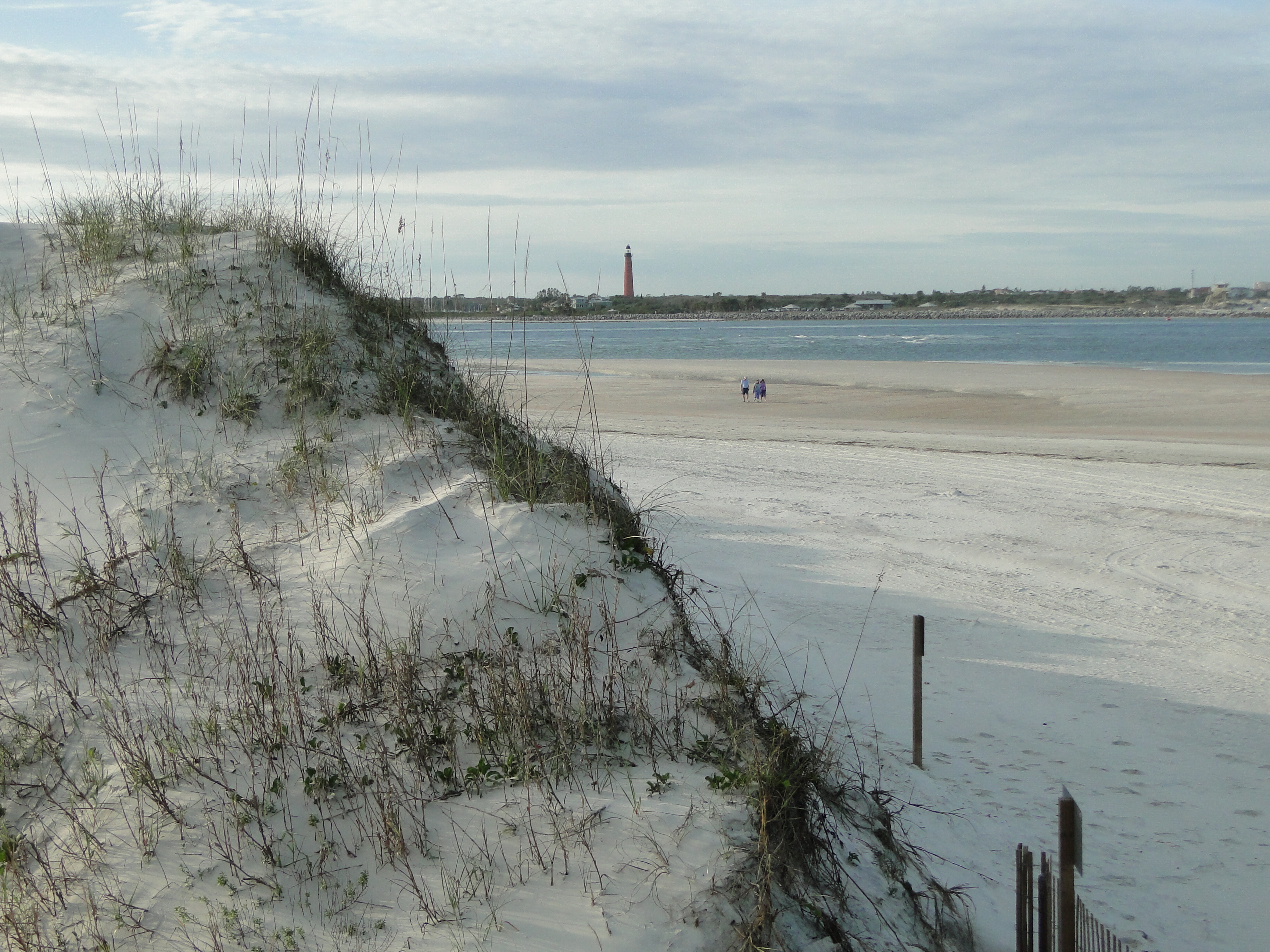 Sand dunes at Ponce Inlet