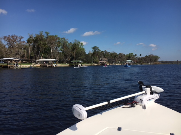 boating on the St. John's River