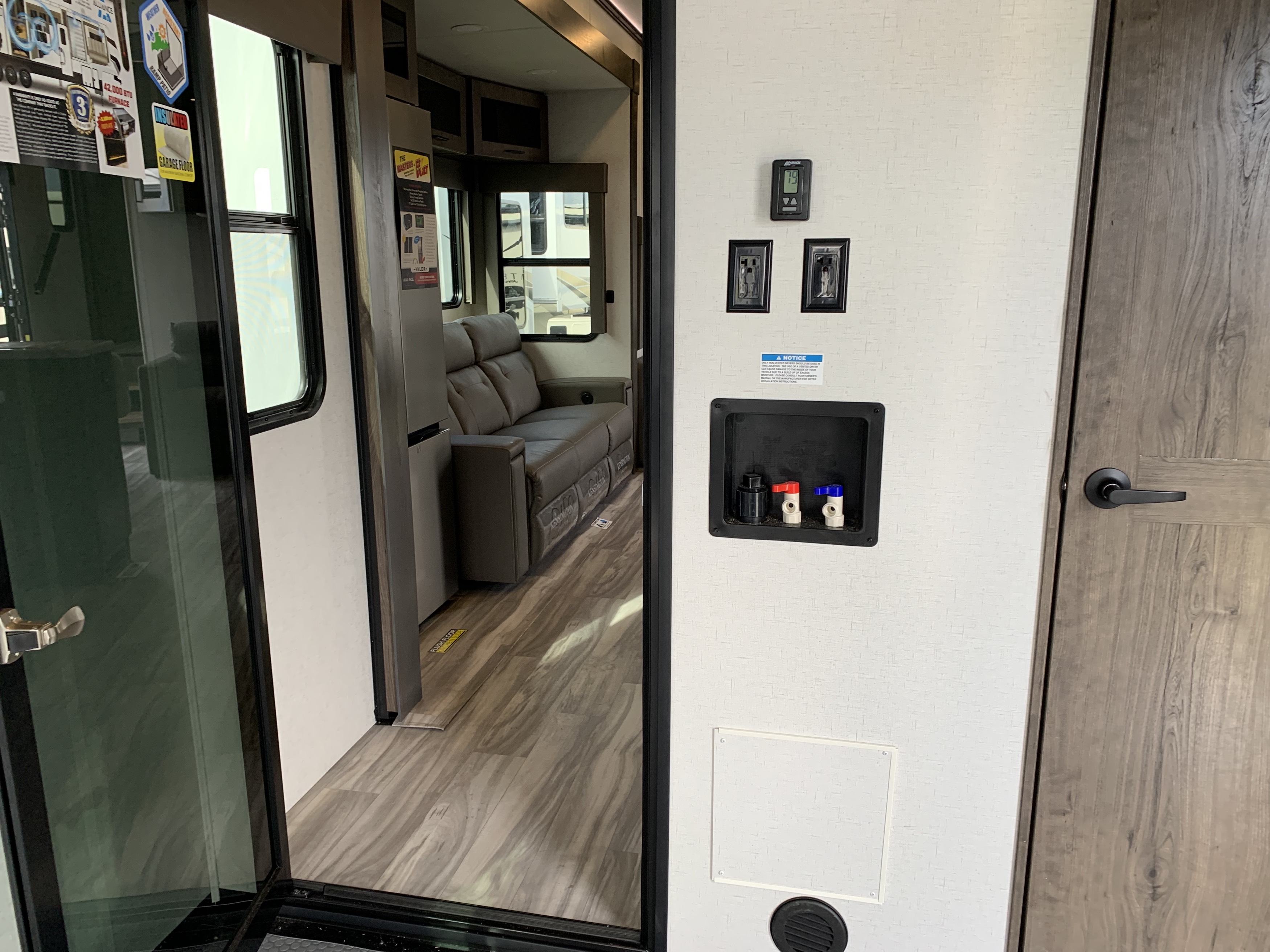 toy hauler wall washer hookup Seashells by Millhill